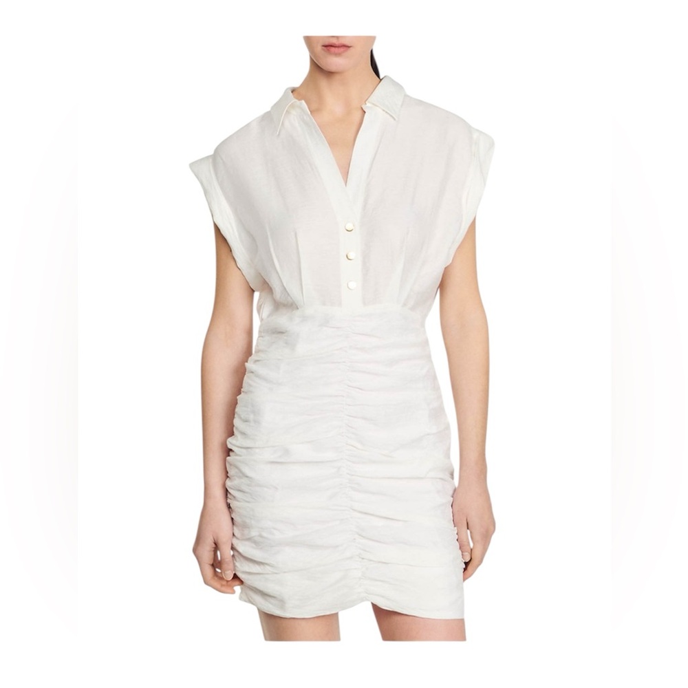 Sandro | Romy Ruched Dress